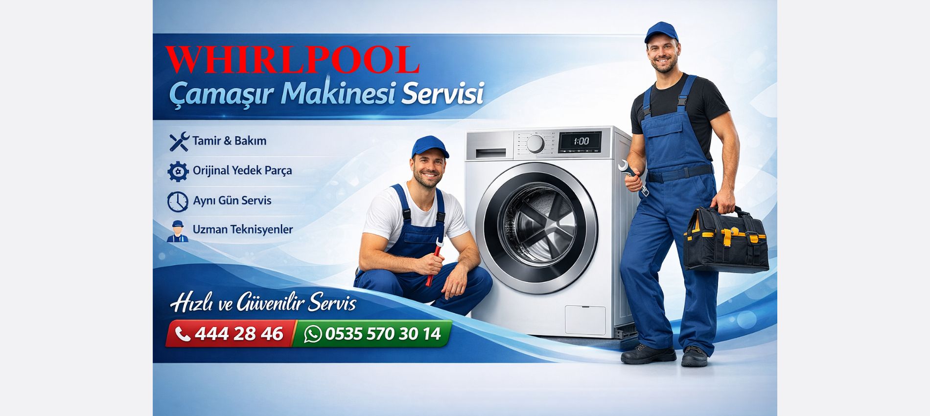 Whırlpool Çamaşır Makinesi Servisi